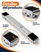 Soportes Ajustables con Ruedas para Electrodomésticos